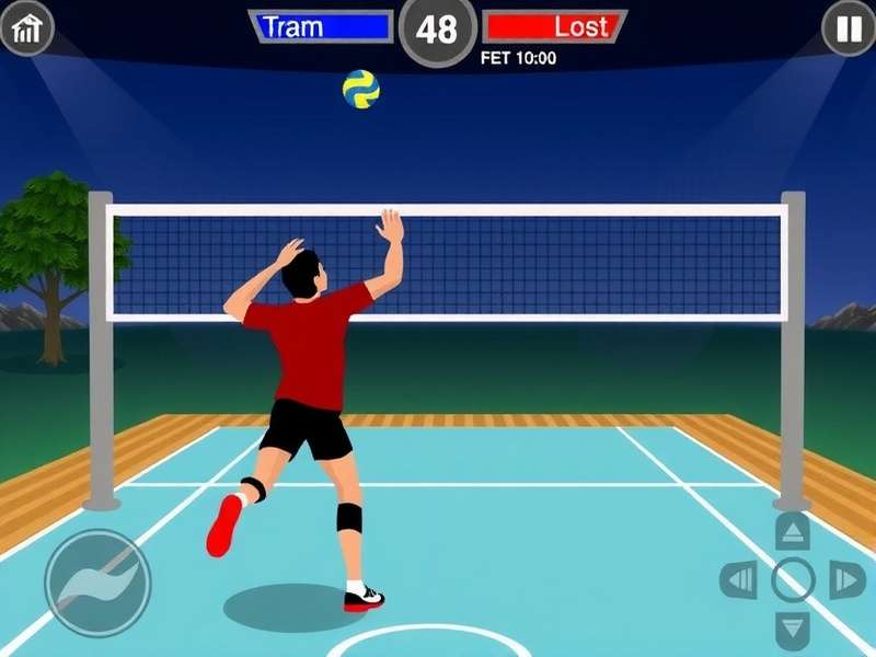 Mahal Volley Powerhouse Game Screenshot